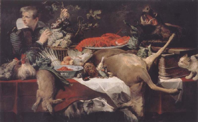 Frans Snyders Kuchenstuck oil painting image